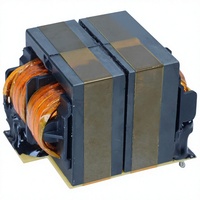 Transformateur monophasé à courant élevé pour utilisation en véhicule électrique 3,3 kW, fil plat EE42 haute fréquence