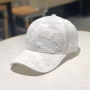 Cappellino da <span class=keywords><strong>Baseball</strong></span> alla Moda in Cotone con Strass per Ragazze, 6 Pannelli, Vendita all'Ingrosso - Product Image 4