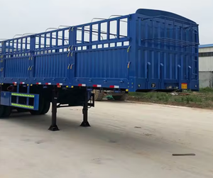 Semirremolque de Acero de Alta Calidad de 60 Toneladas para Transporte de Animales en Venta - Product Image 1