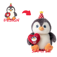 Peluche personnalisée avec rembourrage en coton PP, matière super douce