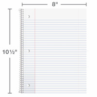 Journal à spirale imprimé sur mesure par le fabricant Journal de notes carrées Ligne horizontale vierge Taille A6 A5 A4 Cahier d'école pour étudiants