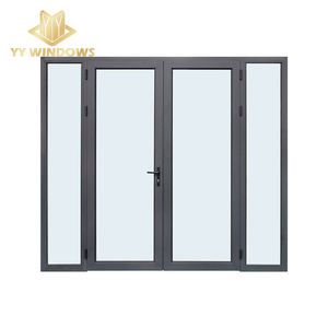 ประตูภายในฉนวนกันความร้อนมาตรฐาน NFRC ประตูภายในกันเสียง ประตูบานเปิดอะลูมิเนียม - Product Image 4