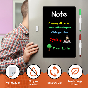 Lavagna Adesiva Rimovibile Unifelt, Lavagna Bianca Cancellabile a Secco, Utilizzabile come Lavagna per <span class=keywords><strong>Cucina</strong></span> e Menu - Product Image 3