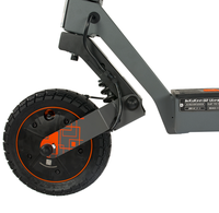 Scooters eléctricos para scooters de cercanías plegables certificados CE en el rango de 55 km de la autopista kukirin G2 45 km /