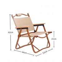 Chaise pliante Kermit ultralégère Rouser Outdoor, cadre en aluminium antirouille, chaise portable pour le camping, la pêche, la plage