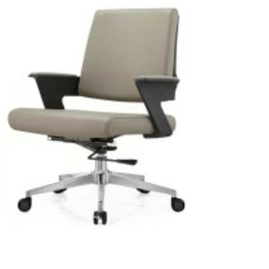 Chaise de bureau en cuir moderne et confortable avec accoudoirs et dossier 37731-6619A/B-plane 37731-6619B-butterfly - Product Image 3