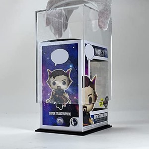 Acrílico transparente 4 pulgadas Funko POP estatuilla Pop Protector vitrina a prueba de polvo para <span class=keywords><strong>escaparate</strong></span> de figuras de <span class=keywords><strong>vinilo</strong></span> coleccionables exclusivas - Product Image 1