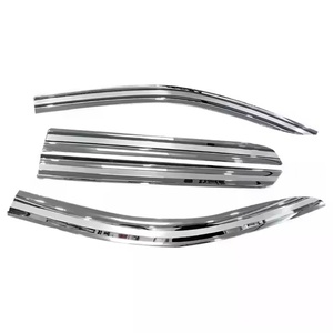 Accessoires automobiles OEM/ODM, nouveau design, pare-soleil et pare-pluie en PC injecté pour Toyota Runner 2018-2019 - Product Image 1