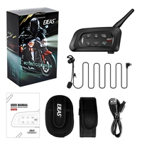 Casque d'intercom professionnel pour arbitres Ejeas V4C Plus pour système de communication inter-arbitres (4 arbitres)