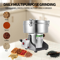 Moulin Commercial Ultra-Robuste de 5000g pour Riz, Maïs, Farine, Céréales et Épices – Broyeur pour Cuisine Professionnelle