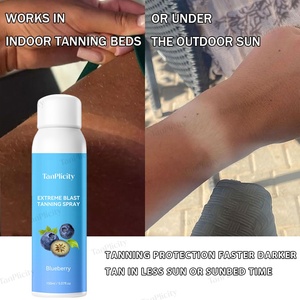 Private Label olio biologico abbronzante <span class=keywords><strong>crema</strong></span> Spray con Spf per abbronzatura e lettino abbronzante - Product Image 1