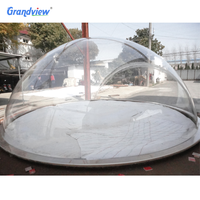 Dôme en plexiglas Grandview, Dôme en acrylique à haute transparence, Dôme en plastique transparent