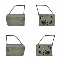 Porte avant en acier gauche et droite, porte arrière gauche et droite et panneau inférieur de hayon pour Toyota Land Cruiser LC60 1980-1989