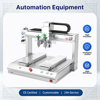Machine de distribution automatique à double table de travail et double valve haute efficacité