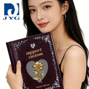 Servizio di Stampa Libri con Copertina Rigida a Basso MOQ, Storie Romantiche, Placcatura in Oro 3D, Goffratura Argento, Ecologico, Offset Personalizzato - Product Image 2