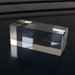 Cristal Óptico Artificial, Prisma Cubo de Vidro Cristalino, Peso de Papel em Acrílico - Product Image 2