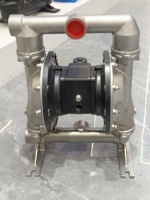 Prix de gros 1.5 pouces industrie chimique traitement PD15A-BSS-STT en acier inoxydable pompe pneumatique à double membrane pompe AODD