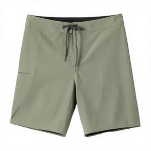 Shorts Cargo Décontractés Slim Fit pour Homme, 100% Polyester Tricoté, Coupe Droite Tendance avec Cordon de Serrage, Vente Directe Usine - Product Image 4