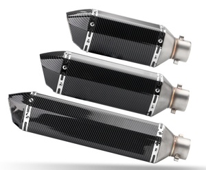 Vente en gros général Système d'échappement <span class=keywords><strong>moto</strong></span> 370mm Diamètre intérieur modifié 51mm Silencieux d'échappement Tuyau d'échappement motocross - Product Image 6