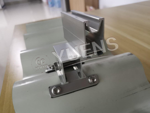 Abrazadera Metálica Trapezoidal AL6005-T5 de Fábrica Yuens para Techos de Lámina, Soporte de Montaje para Paneles Solares, Clip Solar Universal con Bloqueo - Product Image 4
