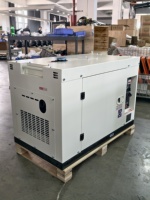 Générateur ECG pour usage domestique, 1/3 phase, conception insonorisée, 9 kW, 10 kW, 11 kVA, 12 kVA, générateur diesel silencieux, prix de vente