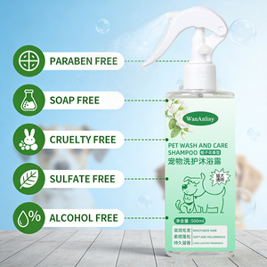 Champú y Acondicionador <span class=keywords><strong>para</strong></span> Mascotas Todo en Uno, Gel <span class=keywords><strong>de</strong></span> Ducha <span class=keywords><strong>para</strong></span> Cachorros, Perros y <span class=keywords><strong>Gatos</strong></span>, Jabón <span class=keywords><strong>de</strong></span> Ducha Suave <span class=keywords><strong>para</strong></span> Perros, Lavado Corporal - Product Image 6