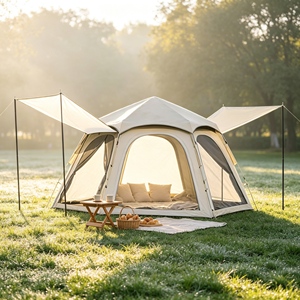 Tentes de camping en gros à prix abordable avec structure pop-up pour les excursions de loisirs en plein air sur les collines - Product Image 3