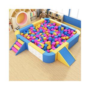 <span class=keywords><strong>Piscine</strong></span> <span class=keywords><strong>à</strong></span> balles douce colorée et sûre pour améliorer les expériences sensorielles et la motricité chez les enfants, idéale pour les pépinières - Product Image 1