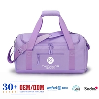 Sac de sport pour femme de haute qualité, léger, imperméable, avec compartiment à chaussures, séparation humide/sec, pour le sport, la remise en forme, les voyages, le week-end