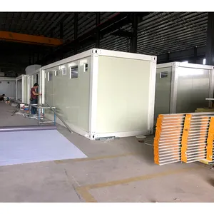 Factory Outlet Assembled Steel Security Made 20Ft Expandable Prefab Container House Luxury Mobile Home Container