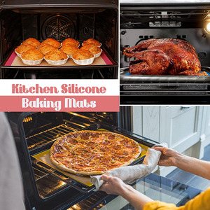 B2B Clearance Sale <b>Silicone</b> <b>Baking</b> Mat Set Non-Stick Mats Sheet <b>Silicone</b> Cookie Sheet Oven Cookie <b>Baking</b> Mats - Product Image 6