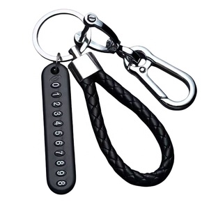 Tik Tok Hot Bán Chống Mất Chìa Khóa Xe Mặt Dây Chuyền Chia Vòng Móc Chìa Khóa Điện Thoại Thẻ Số Vòng Chìa Khóa Xe Móc Chìa Khóa Thiết Lập - Product Image 1