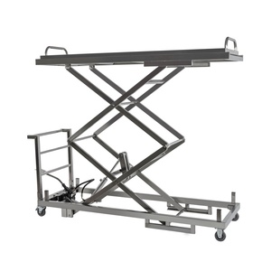 Mortuary corpse thủy lực Lift bảng giỏ hàng <span class=keywords><strong>cadaver</strong></span> mortuary Lift xe đẩy - Product Image 1