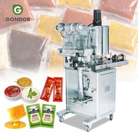 Volledig automatisch tomatenpuree verpakkingsysteem, ketchup- of pepersaus verpakkingsmachine voor ketchup en salade dressing