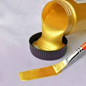 Peinture à base d'eau effet feuille d'or, revêtement métallique scintillant pour portail et clôture métalliques, antirouille, imperméable, anticorrosion, décoration extérieure - Product Image 3