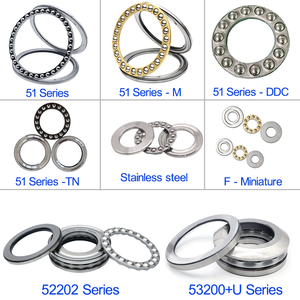 Rodamiento de <span class=keywords><strong>bolas</strong></span> de empuje de alta precisión, jaula de acero 2904 para posicionamiento de husillo de Máquina Herramienta para industrias de maquinaria - Product Image 3