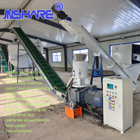 Machine à granulés de biomasse à matrice plate certifiée CE, pour la fabrication de granulés à partir de sciure, bagasse et tiges