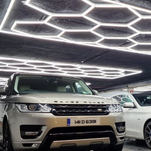 HanYin Led Hexágono Luzes Garagem Teto Oficina Personalizado Grade Honeycomb Iluminação - Product Image 1