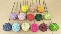 Bunga Hydrangea Artificial Hot Sale untuk Dekorasi Pernikahan, Wisuda, dan Meja Ruang Tamu, Ukuran 73cm, Bahan Plastik