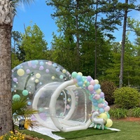 Vente en gros d'usine de tente gonflable publicitaire tente à bulles transparente pour le camping pour les aventures en plein air
