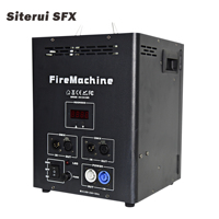 Machine à flammes réelles SITERUI SFX 200W, double sortie, hauteur de flamme 12m, contrôle DMX, modèle STR-G-04 pour grandes spectacles sur scène