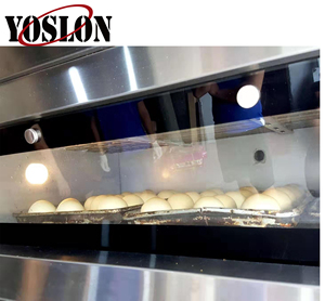 YOSLON 3-Schichten 9-Platten Elektrischer Etagenbackofen für Brot mit Deutscher Technologie - Product Image 6