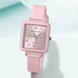 WJ-11279 2024 Wholesale fashion custom logo watches women silicone rubber quartz wrist watches
