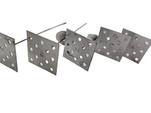 Paku beton paku baja galvanis, dengan mesin cuci karet plastik, paku atap putar 3.0mm - Product Image 4