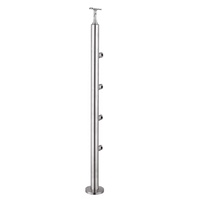 Rampe en acier inoxydable TAKA Design pour extérieur, pour escaliers, balcons, villas et jardins - Installation facile, résistant à la rouille