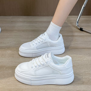 2024 été nouveau ins petites <span class=keywords><strong>chaussures</strong></span> blanches augmenter la hauteur <span class=keywords><strong>écolière</strong></span> conseil <span class=keywords><strong>chaussures</strong></span> respirant <span class=keywords><strong>chaussures</strong></span> décontractées - Product Image 5