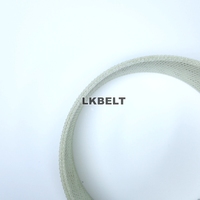 Bande transporteuse en tissu PU de qualité alimentaire, résistante à l'usure, de couleur blanche