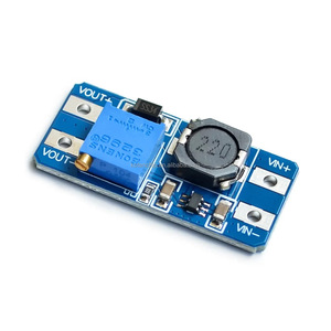 Módulo Elevador de Voltaje Ajustable DC-DC MT3608 2A, Placa de Refuerzo con USB Tipo C y Micro USB, de 2V-24V a 5V, 9V, 12V, 28V - Product Image 1