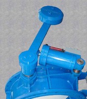 Clapet anti-retour à disque inclinable de type papillon en fonte ductile GGG50 avec contrepoids, taille DN150-DN1800, BSEN593, fabrication professionnelle