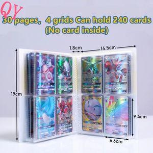 Q Y Hot Selling Pocket Monster <b>Card</b> 240 PP Collector <b>Binder</b> Cartoon Anime Album - Product Image 6